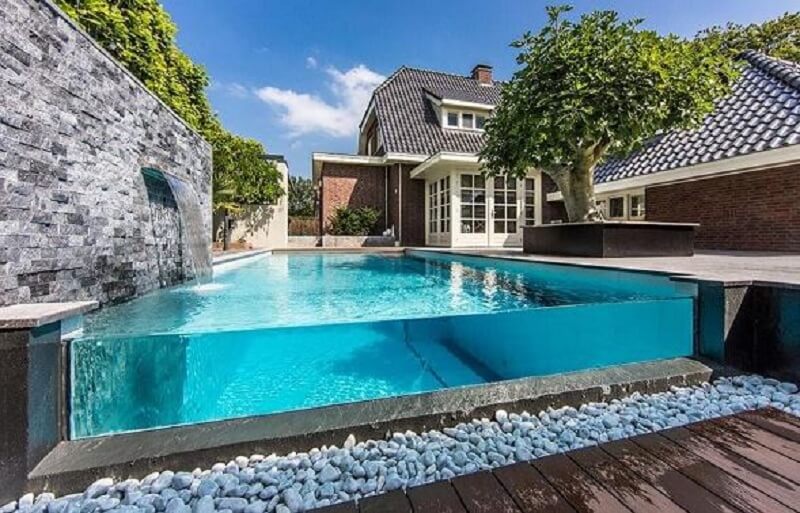bể bơi mini trong nhà