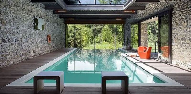 bể bơi mini trong nhà